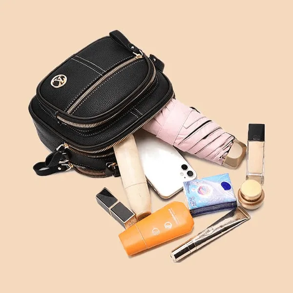 Molly - Stylish Leather Handbag with Shoulder Strap