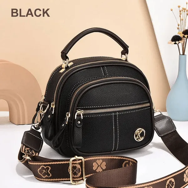 Molly - Stylish Leather Handbag with Shoulder Strap
