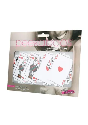 Peekaboo Queens and Aces Pasties