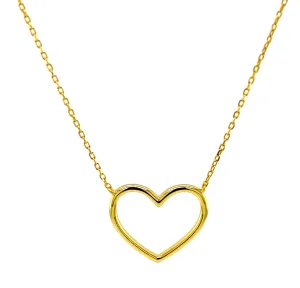 "CLASSIC OPEN HEART" Necklace