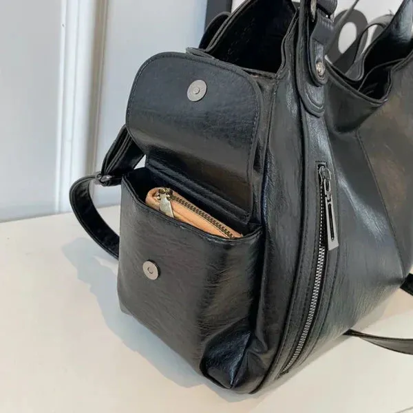 RAE - Classic Leather Handbag