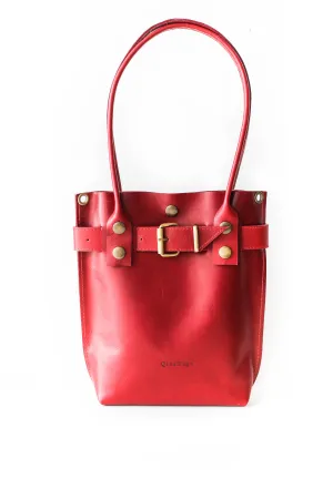 Red Leather Handbag