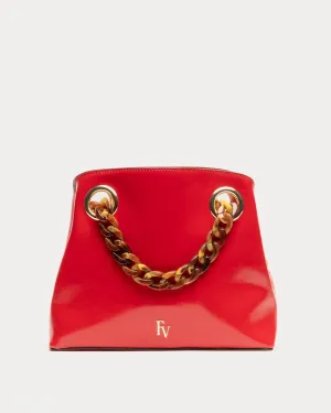 Skip Tote Crinkled Leather