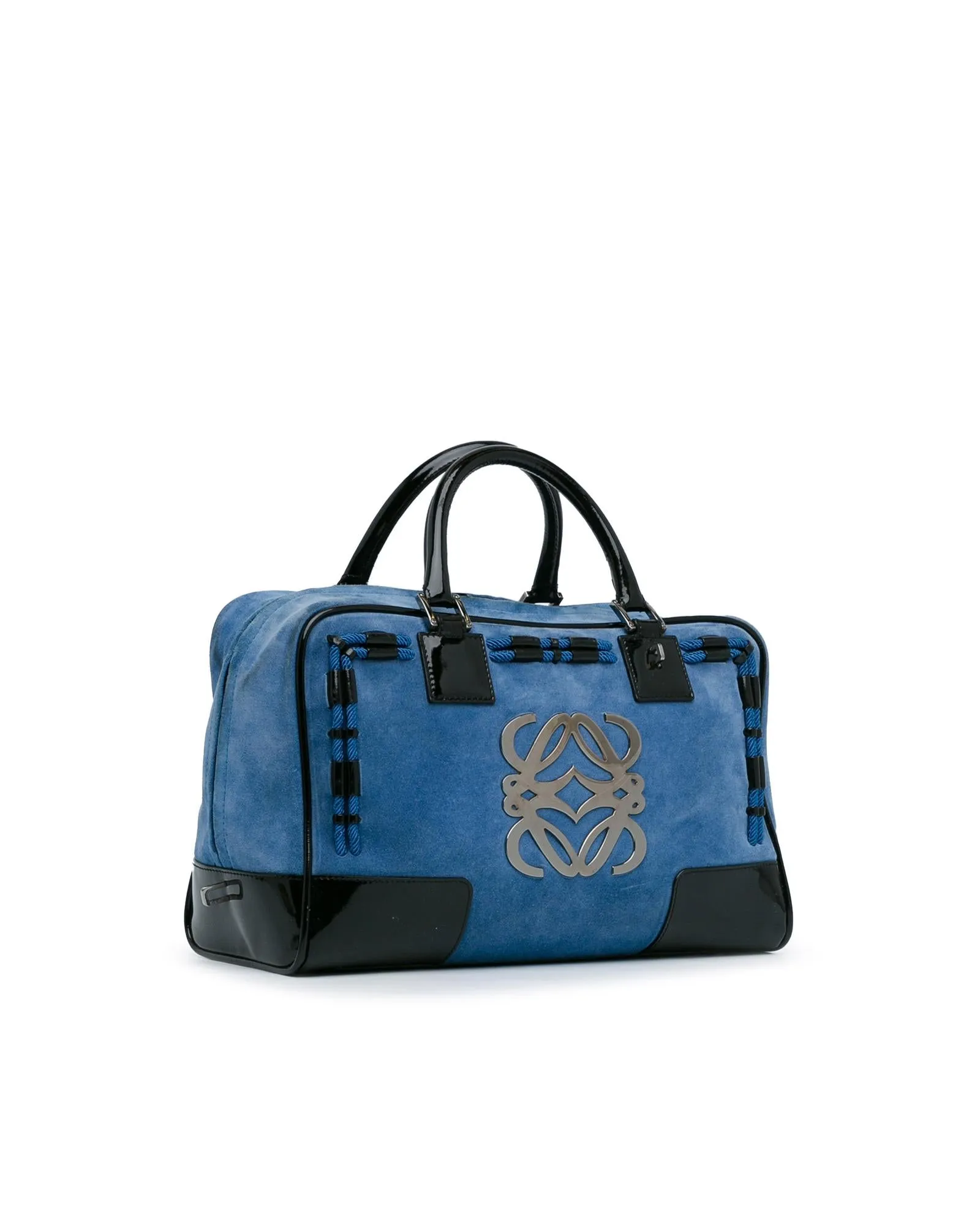 Suede Leather Amazona Handbag