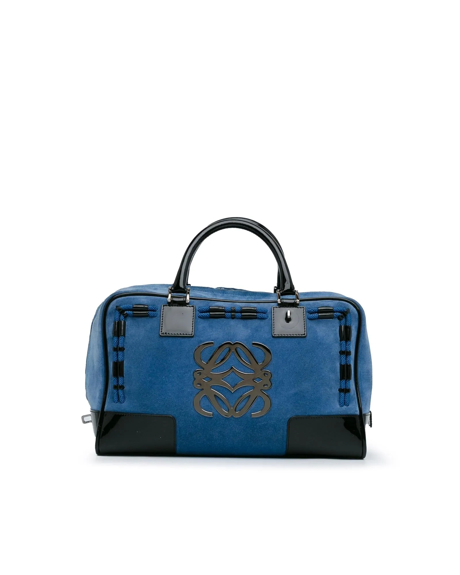 Suede Leather Amazona Handbag