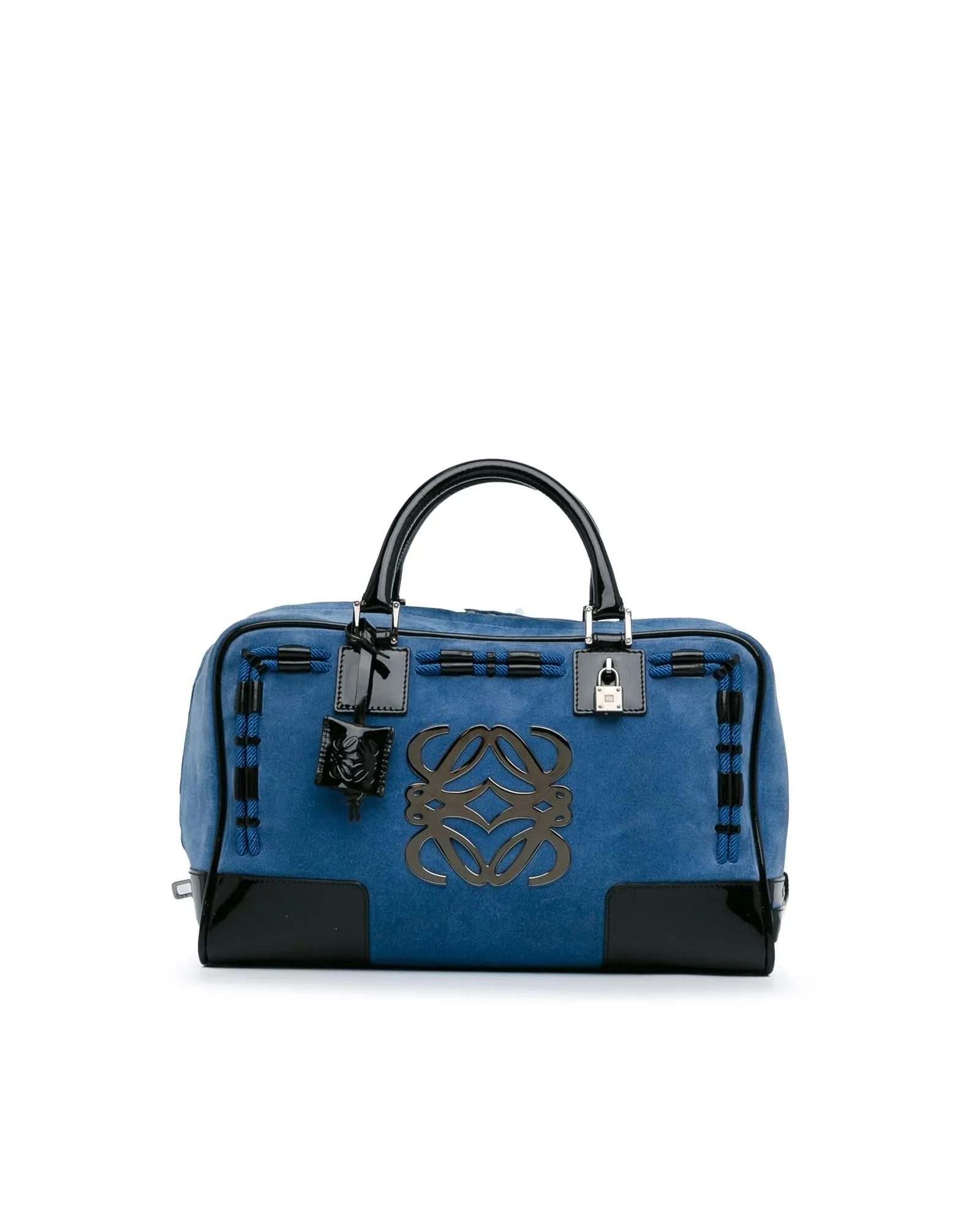 Suede Leather Amazona Handbag
