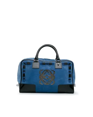 Suede Leather Amazona Handbag