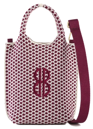 Sutton City Tote - Wine Diamond - Mini