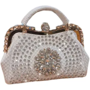 TEEK - Shine Clip Rhinestone Bag
