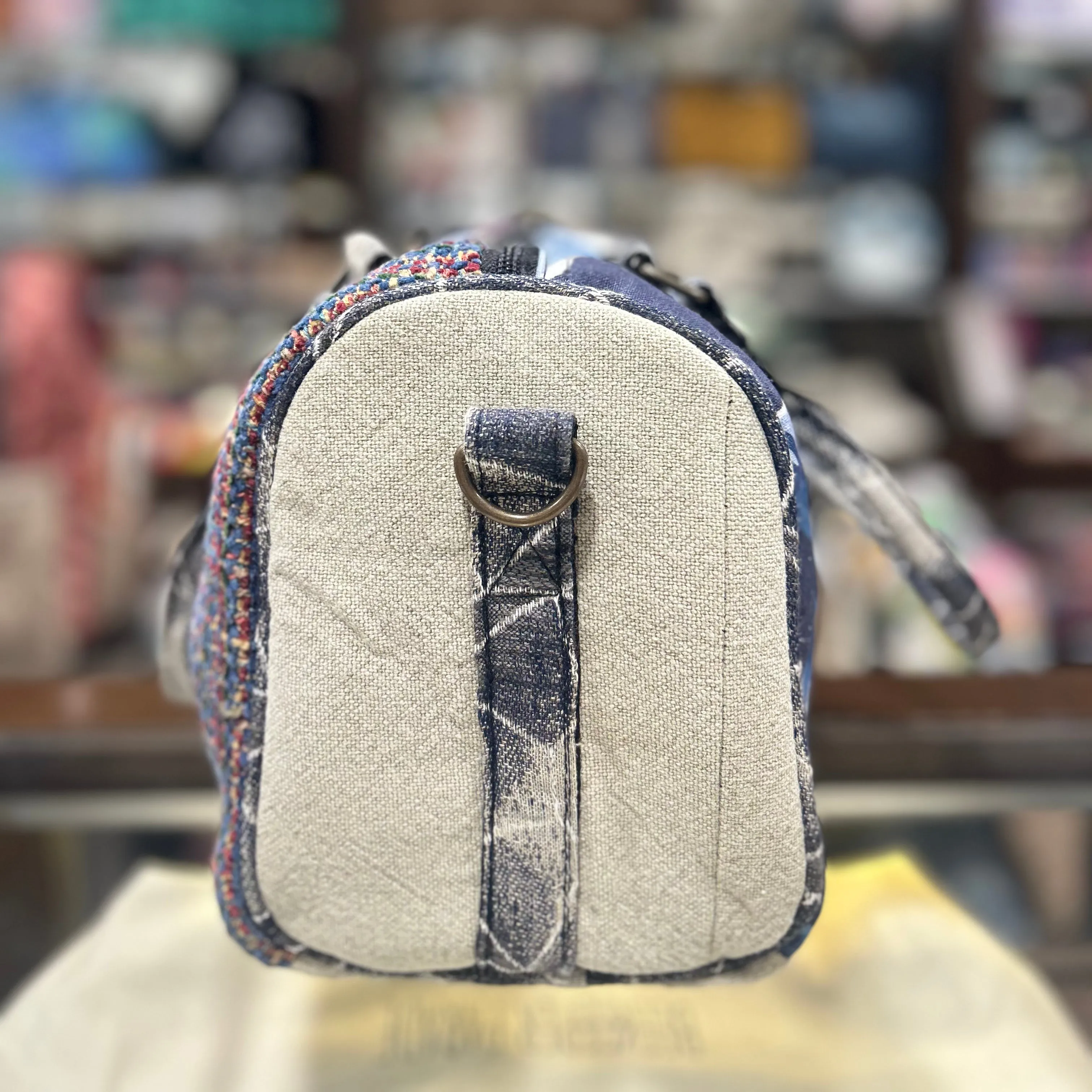 The Enchanted Blue Forest BeeKeeper Mini Carry All Handbag