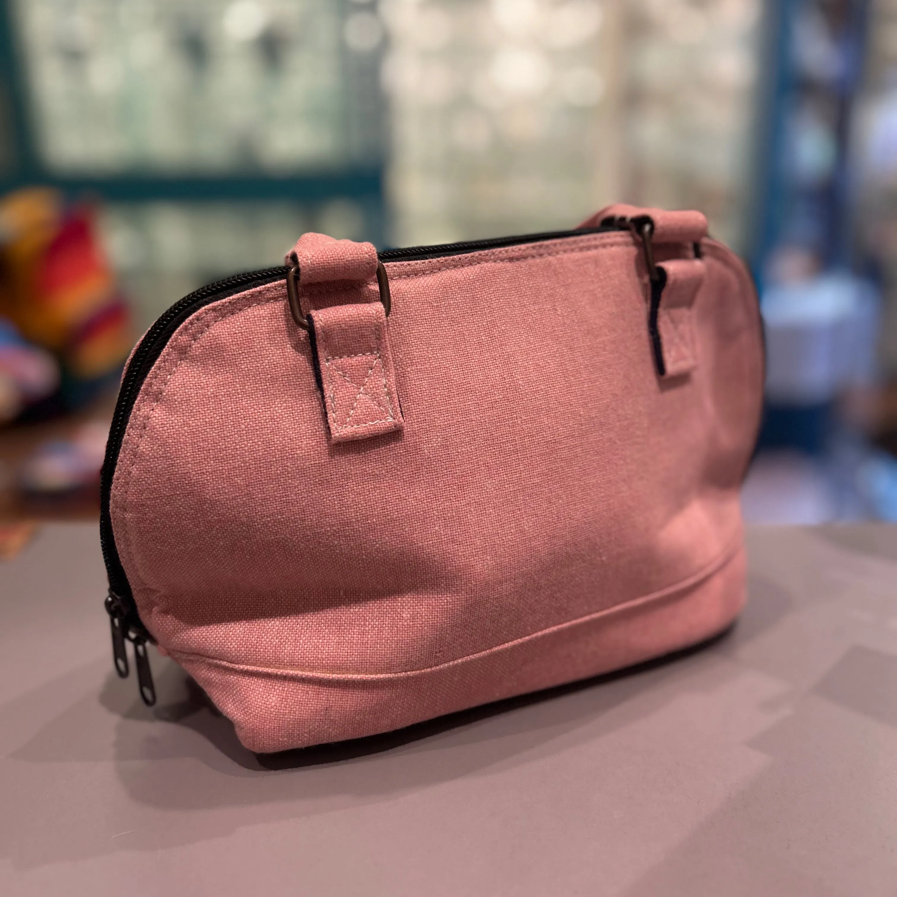 The Pinky BeeKeeper Clam Shell Handbag