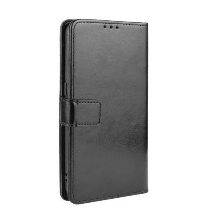 Wallet Case for Oppo AX5 - Black