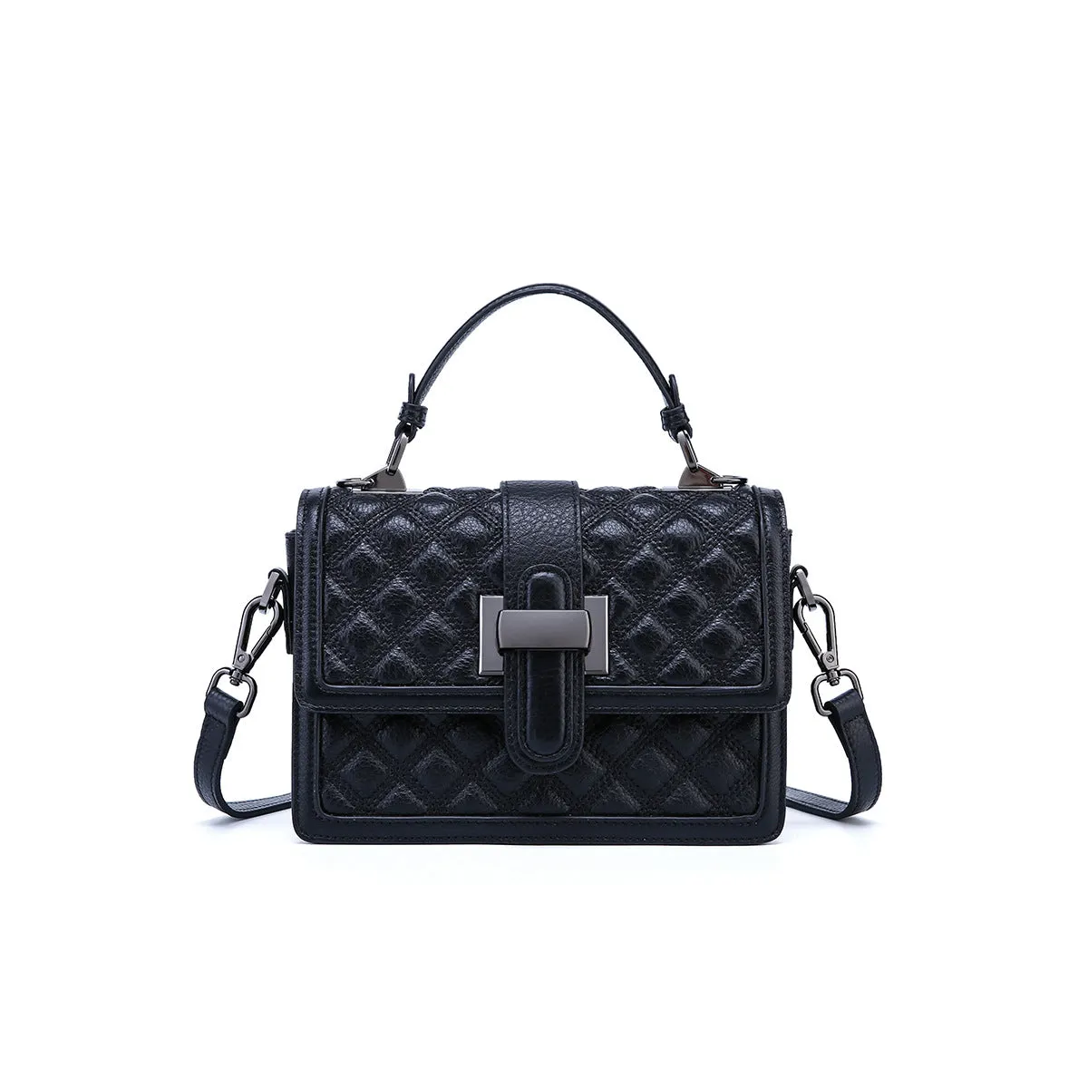 Women Cowhide Classic Fashion Cross Body Bag