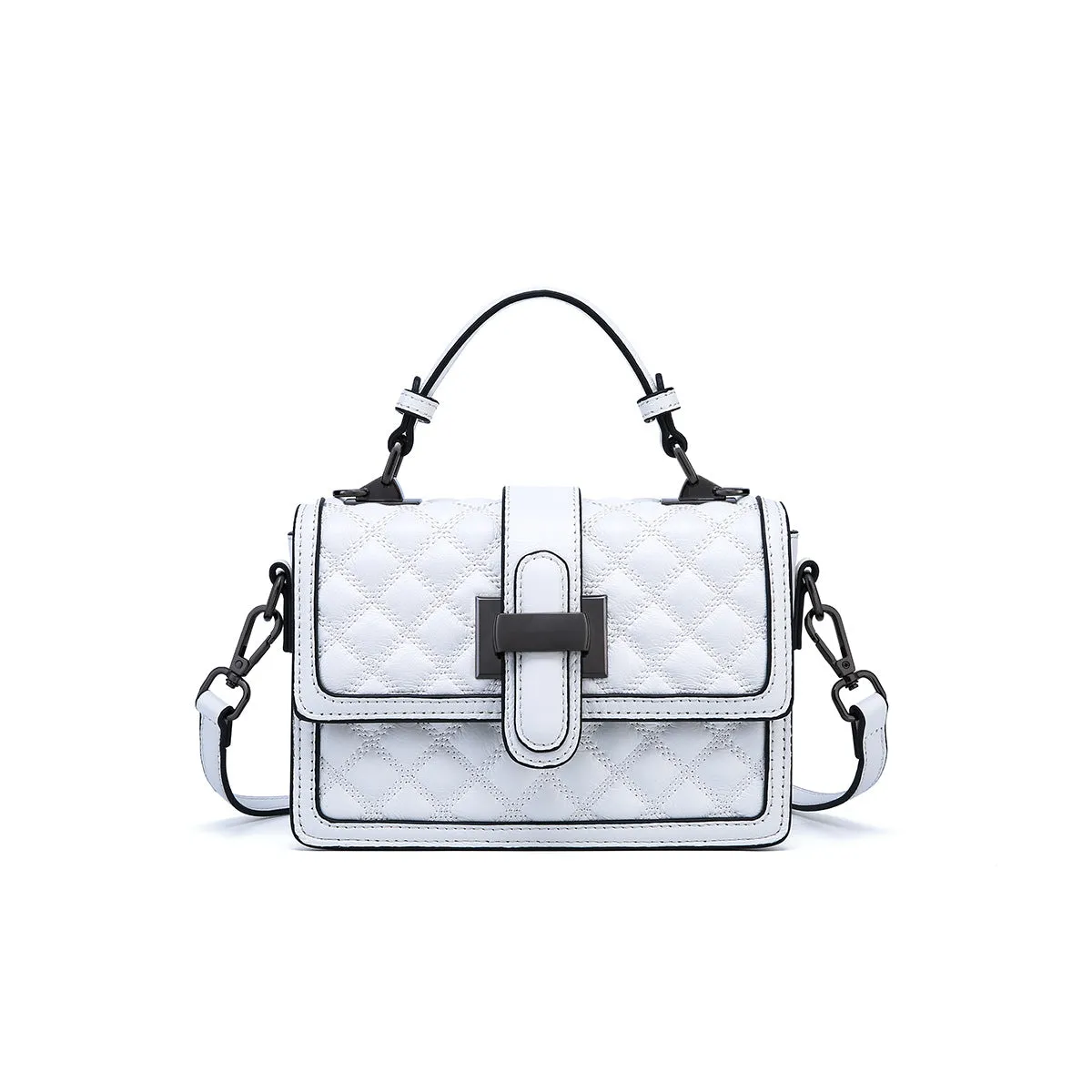 Women Cowhide Classic Fashion Cross Body Bag