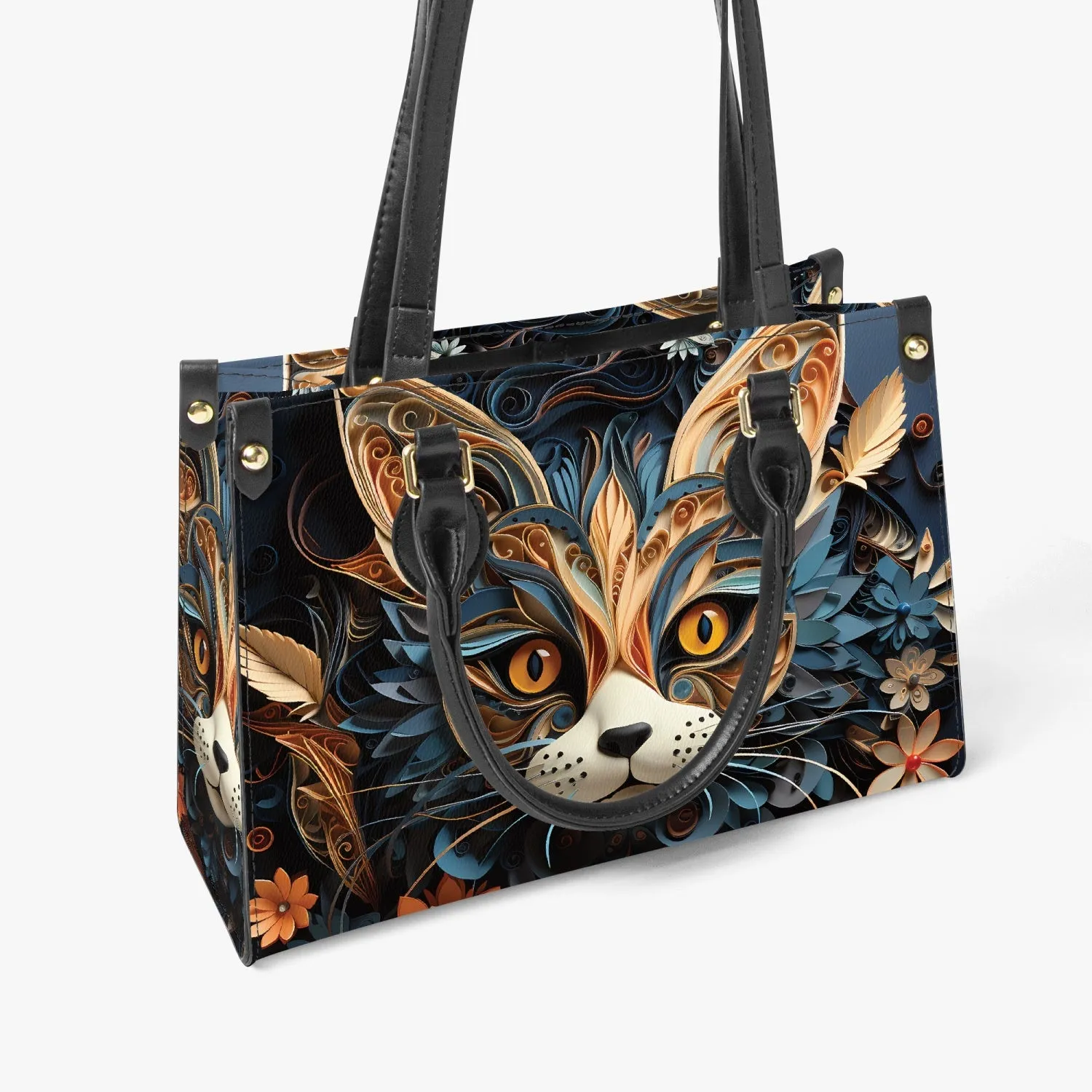 Women's Tote Bag - Long Strap Cat