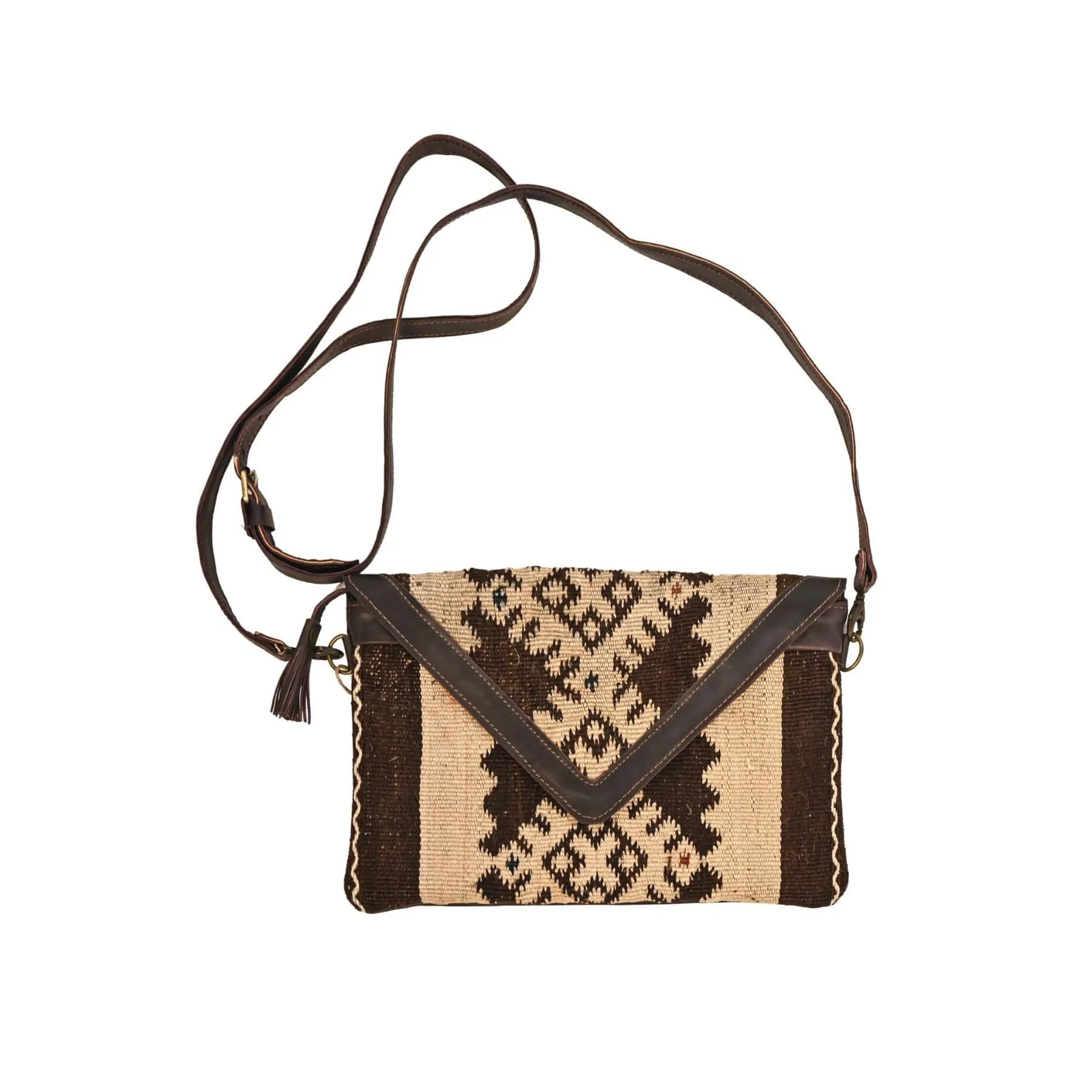 Zanafi Handbag With Leather Straps | M